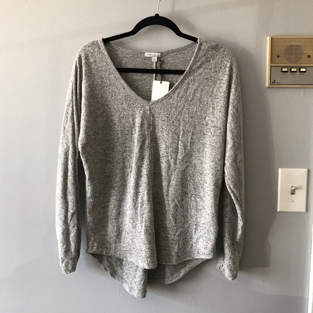 Soft Grey Top